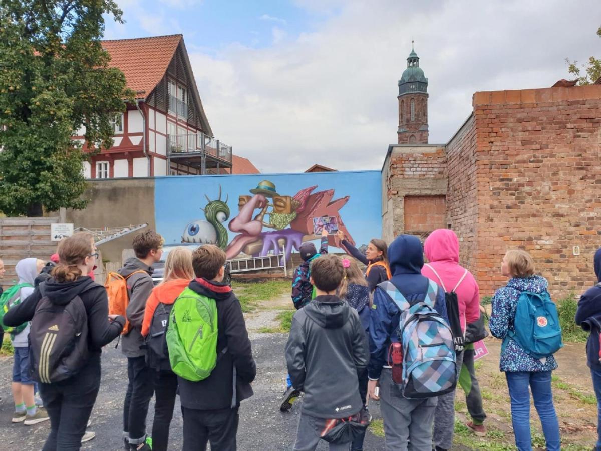 Fachwerk-Kultur-Pension Tangobruecke アインベック エクステリア 写真