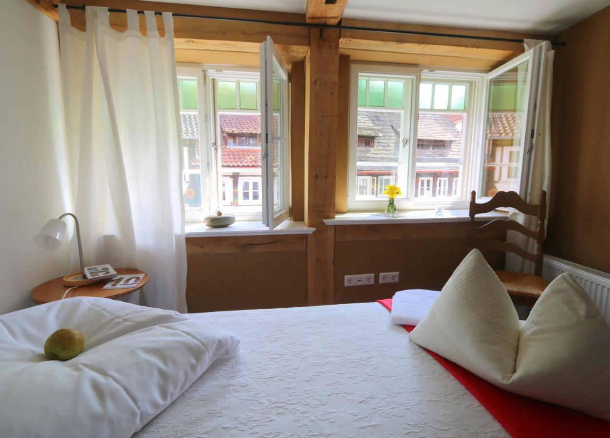 Fachwerk-Kultur-Pension Tangobruecke アインベック エクステリア 写真