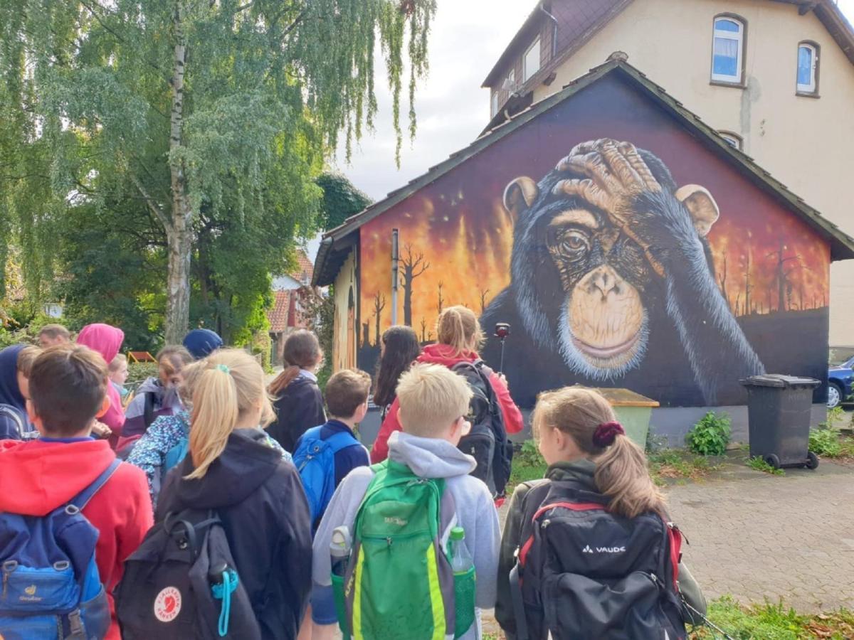 Fachwerk-Kultur-Pension Tangobruecke アインベック エクステリア 写真